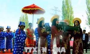 Trang trọng Lễ Giỗ Tổ Hùng Vương tại CH Séc
