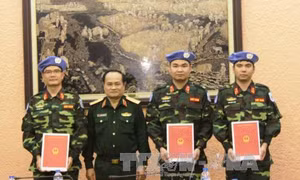 Trung tá Lê Ngọc Sơn: Dấu ấn Bộ đội Cụ Hồ ở Trung Phi 