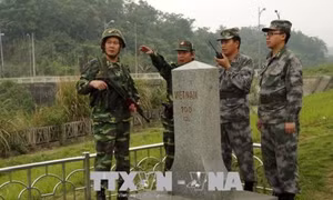 Biên phòng Việt - Trung lần đầu tiên tuần tra song phương cấp tỉnh trên biên giới đường bộ