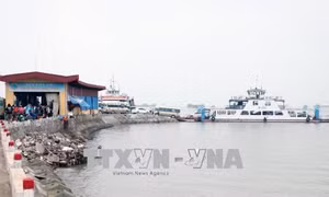 Hải Phòng: Phà Gót - Cái Viềng được phép hoạt động 24/24 giờ 