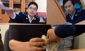 Xử lý nghiêm cán bộ hải quan nhận tiền 'bôi trơn' 