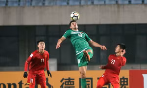 VCK U23 châu Á 2018: Tiết lộ 'bí kíp' kiềm tỏa chân sút cao 1m89 của U23 Iraq 