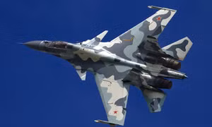 Máy bay chiến đấu SU-30SM của Nga rơi ngoài khơi Syria