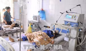 Xe tải đâm trực diện xe 7 chỗ ở Lạng Sơn, 5 người bị thương nặng 