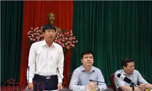 Cưỡng chế vi phạm trật tự xây dựng tại dự án công hoá mương Nghĩa Đô