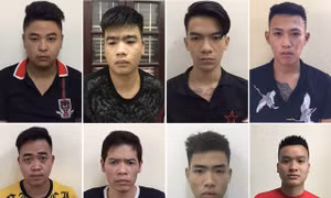 Gần 100 thanh niên Hà Nội vác dao, kiếm đi trả thù