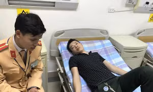Một lái xe tải bất ngờ bị co giật trên đường cao tốc