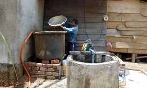Mới đầu hè, Nghệ An nhiều nơi đã thiếu nước sạch