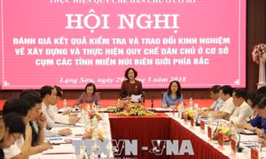 Đồng chí Trương Thị Mai: Nêu cao tinh thần trách nhiệm người đứng đầu trong thực hiện quy chế dân chủ ở cơ sở 