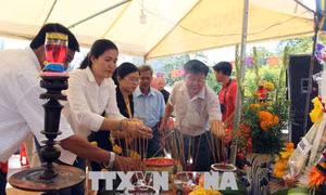 Lễ giỗ tập thể lần thứ 40 các nạn nhân trong vụ thảm sát Ba Chúc