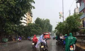  Bắc Bộ còn mưa lớn đến hết ngày 9/7