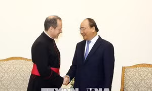 Thứ trưởng Ngoại giao Tòa thánh Antoine Camilleri thăm Việt Nam