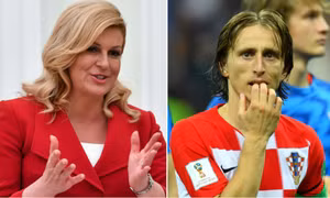 Nữ Tổng thống Croatia khiến Quả bóng vàng World Cup 2018 Luka Modric lu mờ
