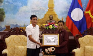 Bộ Tài nguyên và Môi trường hỗ trợ nhân dân Lào sau sự cố vỡ đập thủy điện
