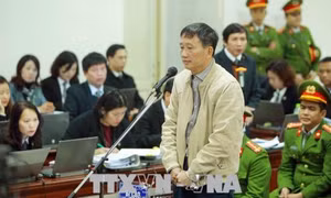 Tiếp tục phiên tòa xét xử bị cáo Trịnh Xuân Thanh và đồng phạm