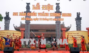Lễ hội kỷ niệm 591 năm Chiến thắng Xương Giang
