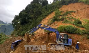 Yên Bái đã thông tuyến đường tỉnh lộ 174