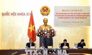 Giám sát thực hiện chính sách, pháp luật về quản lý, sử dụng vốn, tài sản Nhà nước tại doanh nghiệp 