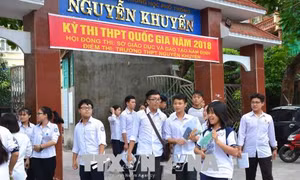 Các địa phương tuân thủ chặt chẽ quy chế thu và cất giữ bài thi