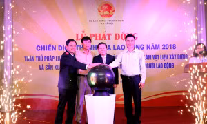 Thanh tra lao động tại 500 doanh nghiệp khai thác khoáng sản và sản xuất vật liệu xây dựng