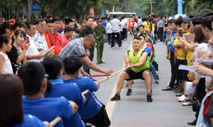 Hơn 1.000 vận động viên tham gia Hội khỏe mừng 10 năm Hà Nội mở rộng