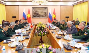 Bộ trưởng Quốc phòng Liên bang Nga thăm chính thức Việt Nam