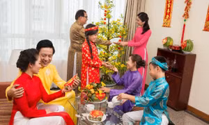 Nét đẹp của phong tục mừng tuổi đầu năm 