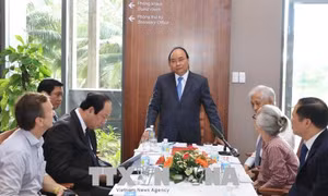  Thủ tướng thăm Trung tâm quốc tế Khoa học và Giáo dục liên ngành tại Bình Định 
