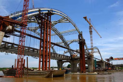 Cầu Đông Trù trước ngày thông xe ảnh 1