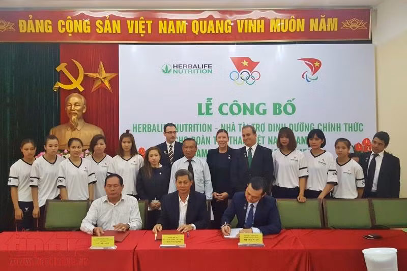Herbalife đồng hành cùng thể thao Việt Nam đến năm 2021 ảnh 1