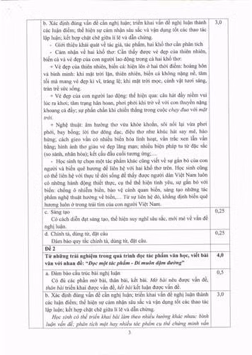  TP Hồ Chí Minh công bố đáp án đề thi tuyển sinh lớp 10 ảnh 3