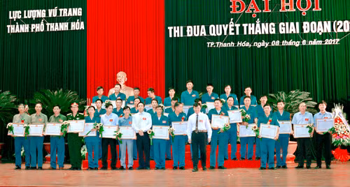 Đại hội thi đua Quyết thắng Lực lượng vũ trang Thành phố Thanh Hóa ảnh 1