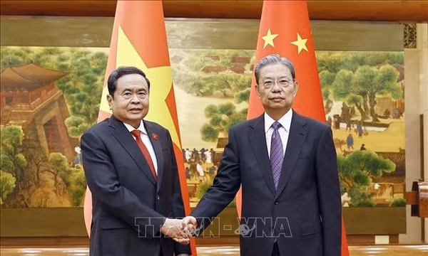 Chuyến thăm của Chủ tịch Quốc hội Trần Thanh Mẫn thúc đẩy hợp tác lập pháp Việt Nam - Trung Quốc