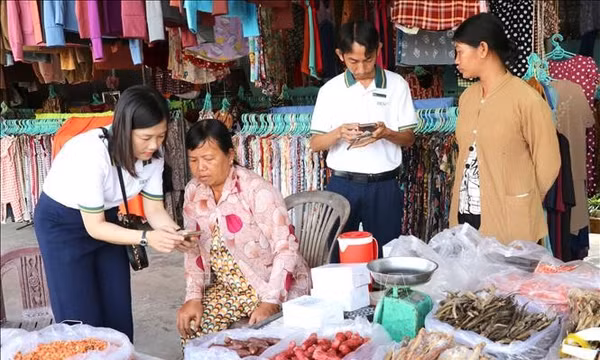 Ra quân thực hiện mô hình 'Chợ 4.0'