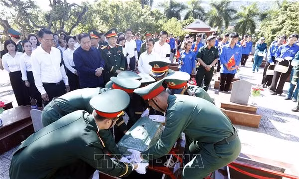 Nỗ lực đưa các liệt sĩ trở về quê hương và gia đình