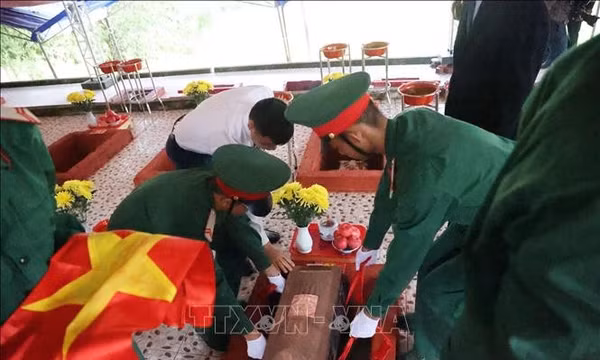 Hành trình tìm kiếm và quy tập hài cốt liệt sĩ tại các địa phương