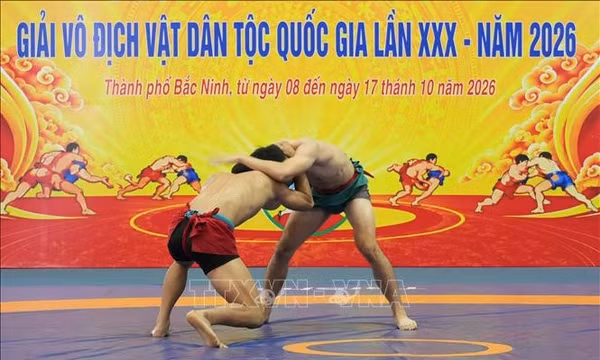 Khai mạc Giải vô địch Vật dân tộc quốc gia lần thứ XXX