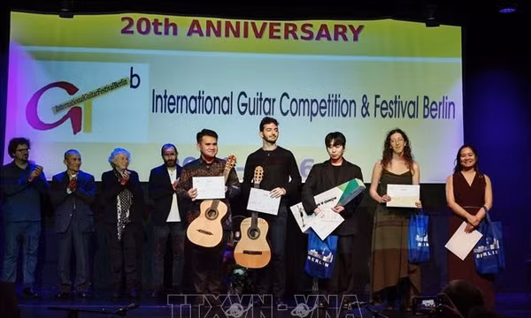 Sức sống giai điệu Việt tại Liên hoan Guitar quốc tế Berlin