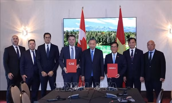 Tổng Bí thư, Chủ tịch nước Tô Lâm tiếp một số doanh nghiệp, tập đoàn tại Canada