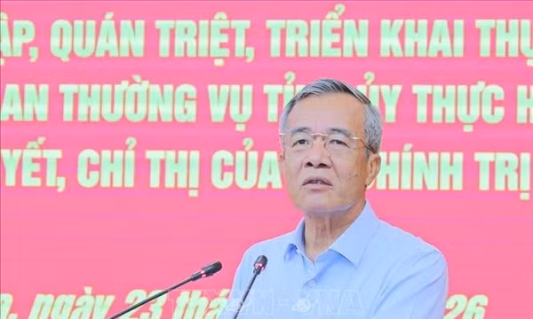 Hội nghị quán triệt các nghị quyết và chỉ thị của Bộ Chính trị