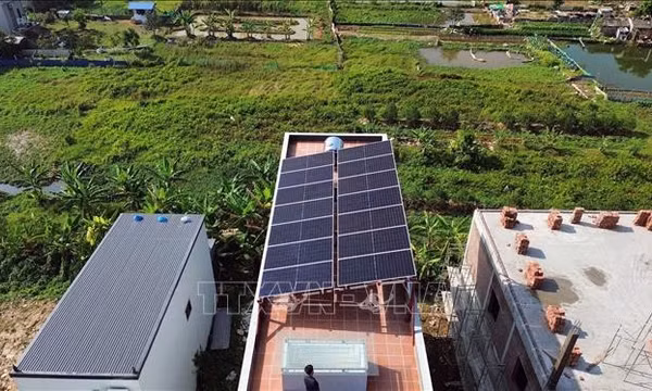 Phát triển điện mặt trời mái nhà chưa đạt mục tiêu