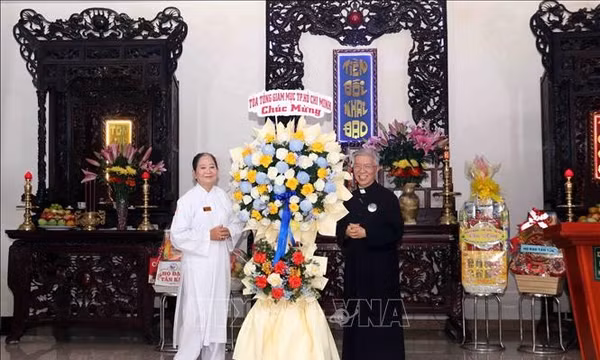 Đạo Nam Thành Thánh Thất Cao Đài phát huy tinh thần tốt đời, đẹp đạo