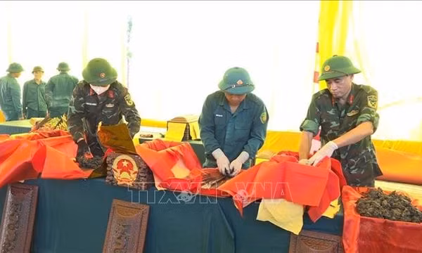 Tiếp nối hành trình tri ân, đưa các anh trở về