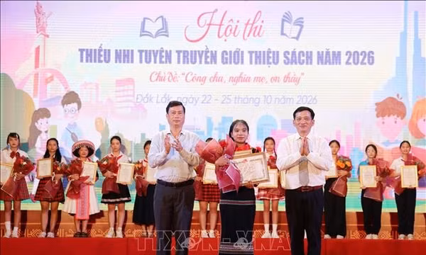 Thắp sáng đam mê đọc sách và tinh thần tự học cho thiếu nhi