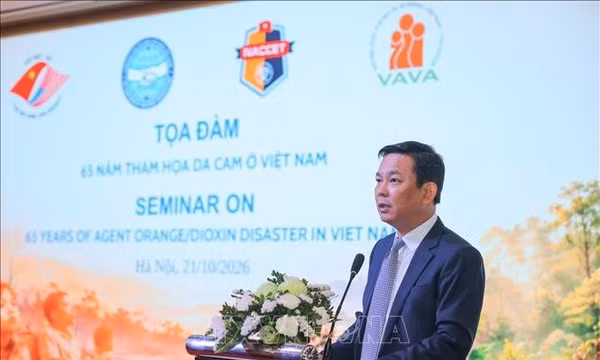 Thúc đẩy hợp tác quốc tế hỗ trợ nạn nhân da cam