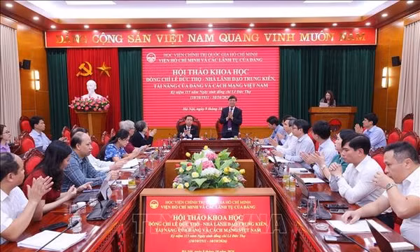 Đồng chí Lê Đức Thọ - Nhà lãnh đạo trung kiên của cách mạng Việt Nam