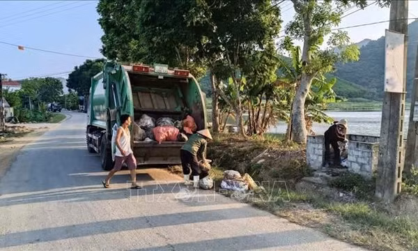 Thanh Hóa: Tình trạng rác thải ùn ứ tại huyện Như Thanh (cũ) đã được xử lý