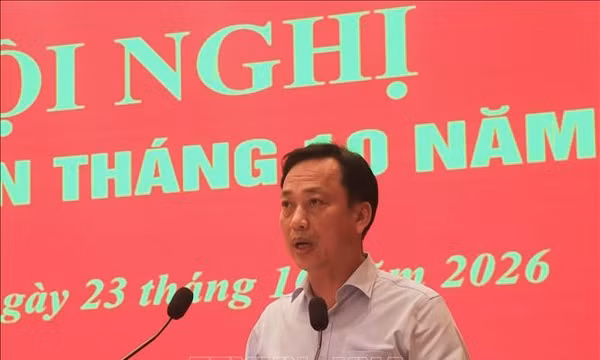 Hội nghị Báo cáo viên tháng 10/2026 của Đảng ủy Chính phủ