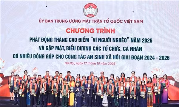 Phát động Tháng cao điểm "Vì người nghèo" năm 2026