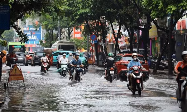 Hà Nội: Công trình chống úng ngập cục bộ bước đầu phát huy hiệu quả